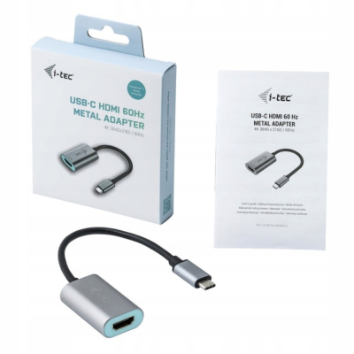 I-TEC Adapter USB-C do HDMI, 4K Ultra HD 60Hz