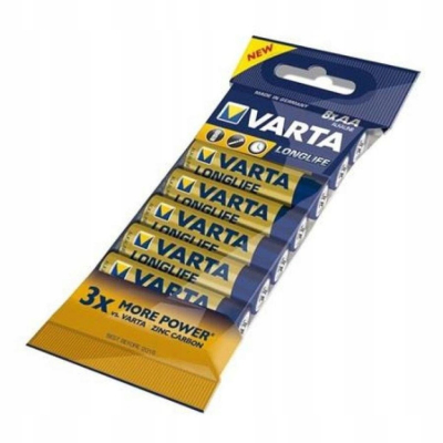 VARTA BATERIE ALKALICZNE R6 (AA) LONGLIFE 8szt