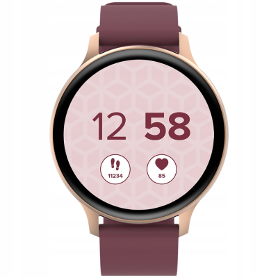 Canyon Badian SW 68 smartwatch z funkcjami zdrowotnymi (różowe złoto)