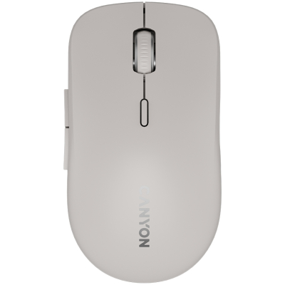 Canyon MW-12 - mysz bezprzewodowa Dual-Band 2.4 GHz + BT ciemnoszara