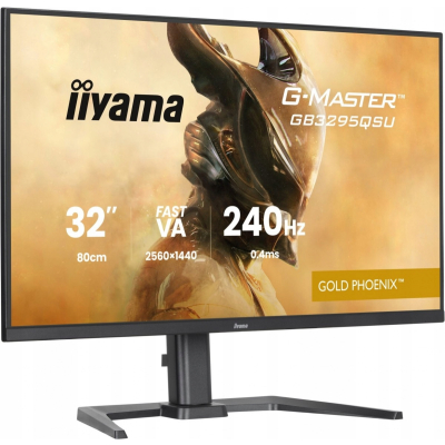 Monitor iiyama G-Master 31.5 cala GB3295QSU-B1 240Hz 2xHDMI DP 2560 x 1440