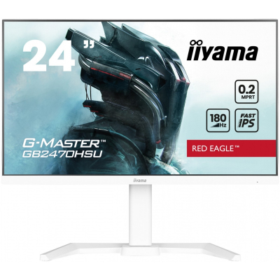 IIYAMA Monitor 24 cale GB2470HSU-W6 0.2ms IPS DP HDMI 180Hz 300cd biały