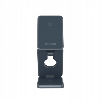 Canyon OnCharge 309 składana ładowarka bezprzewodowa 3 w 1 15 W Metal