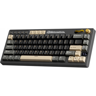 ROYAL KLUDGE RK M65 Ocean Blue Gaming Keyboard Cream switch