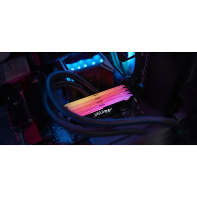 Kingston Pamięć DDR4 Fury Beast RGB 128GB(4*32GB)/3600 CL18