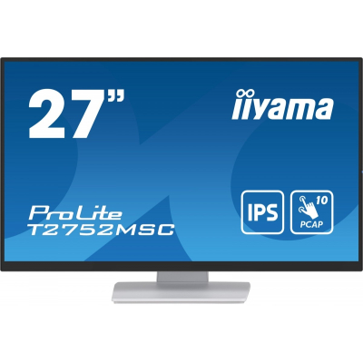 IIYAMA Monitor 27 cali T2752MSC-W1 10 PKT. POJ,IPS HDMI DP 2x2USB 2x1W 7H Sklep KOZIENICE RADOM