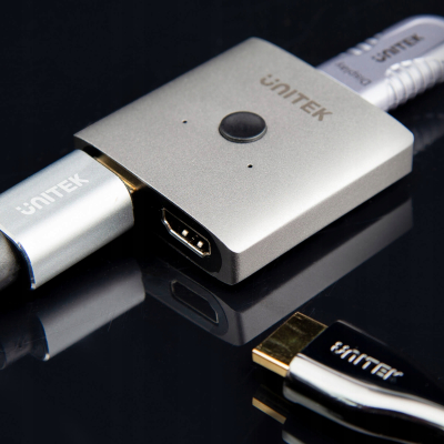 Unitek Dwukierunkowy przełącznik HDMI2.0 4K 2-na-1