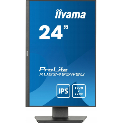 IIYAMA Monitor 24 cale XUB2495WSU-B7 IPS 16:10 300cd 4ms HDMI DP USB HAS