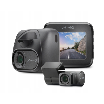 MIO Rejestrator samochodowy MiVue C595W Dual GPS WIFI Starvis