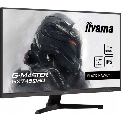 IIYAMA Monitor 27 cali G2745QSU-B2 IPS QHD 100Hz 1ms 2xUSB 300cd