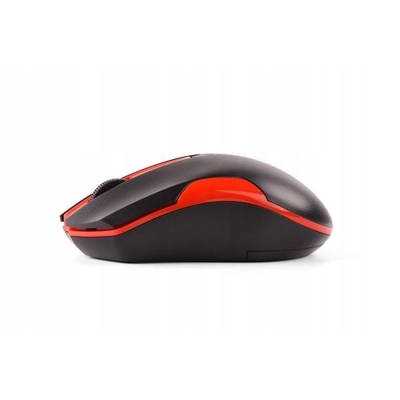 A4Tech Mysz bezprzewodowa G3-200N-1 Black+Red sensor optyczny A4TMYS46038
