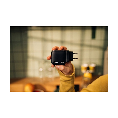 Verbatim Ładowarka GaN USB 3.0 USB C szara 70W, wymienne końcówki C,G,A