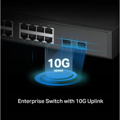 TP-LINK Przełącznik SG3218XP-M2 16x2.5GE PoE+ 2SFP+