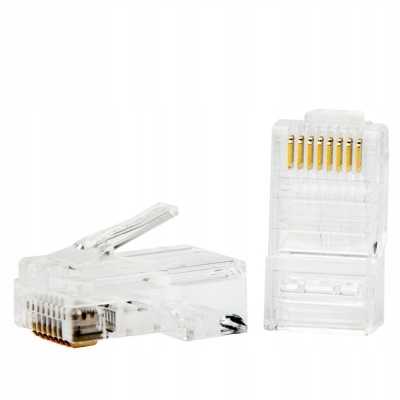 Unitek Wtyk modularny RJ45 (8P8C) Cat. 6 100 szt.