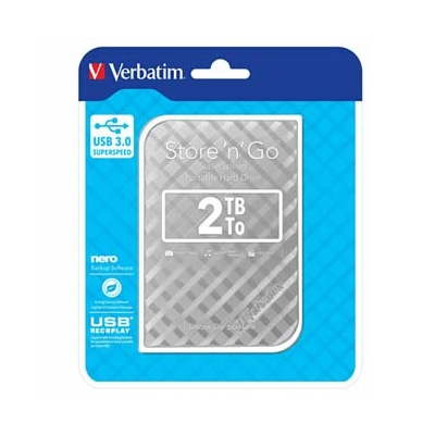Verbatim zewnętrzny dysk twardy, Store N Go, 2.5