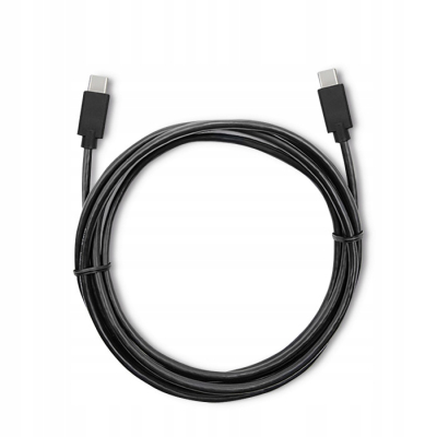 Qoltec Kabel USB 3.1 typ C męski USB 3.1 typ C męski 2.5m Czarny 52352