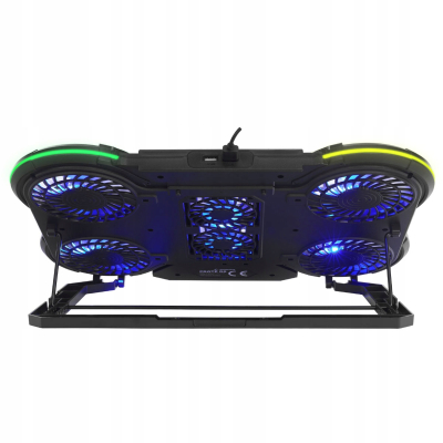 Rampage PROTE R6 - Podstawka chłodząca pod laptop 10-17