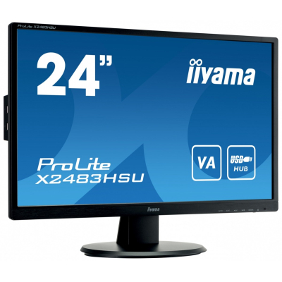 IIYAMA Monitor 23.8 cala X2483HSU-B5 VA HDMI DP