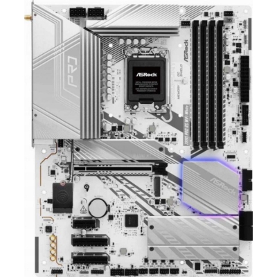 ASROCK Z890 Pro RS WiFi White ATX LGA1851 DDR5