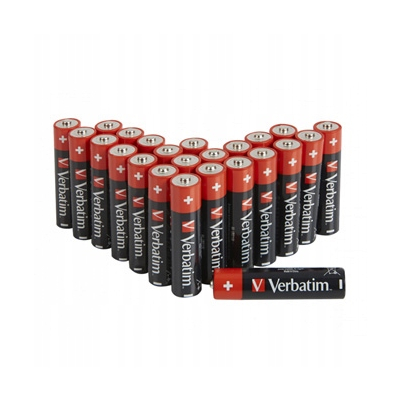 Verbatim Jednorazowa alkaliczna baterie AA, 20-pack
