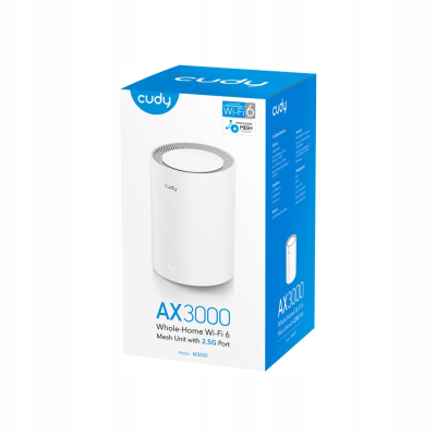 CUDY System WiFi Mesh AX3000 M3000 (1-Pack)