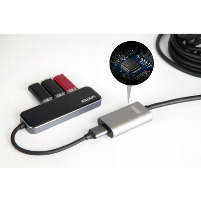 Unitek Y-272 wzmacniacz sygnalu USB2.0 10M Premium