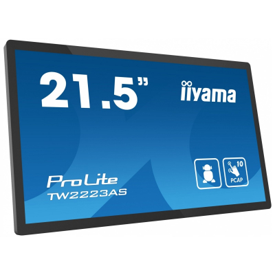 IIYAMA Monitor ProLite 21.5 cala TW2223AS-B2 POJ. 10PKT. 24/7 ANDROID