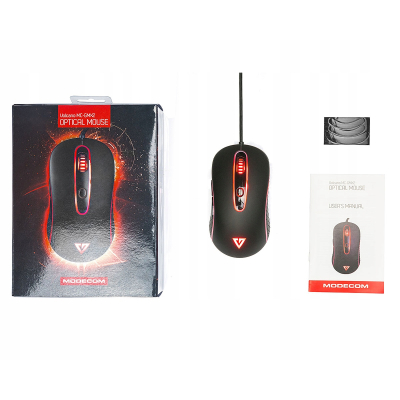 Mysz przewodowa Modecom Volcano GMX2 USB RGB