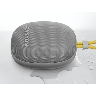CANYON Głośnik Bluetooth OnMove 12 IPX7 TWS 5W Szary