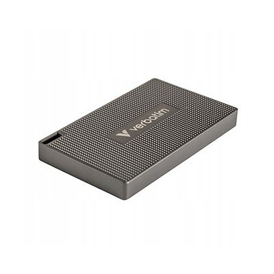 Verbatim SSD Zewnętrzny Metal Mini SSD 512GB, czarna, USB C