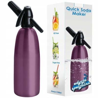 SATURATOR QUICK SODA SA-01H FIOLETOWY 1L SPECIAL E