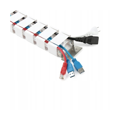 Powerton ERGO GANSO Organizer kabli, biały