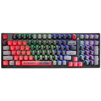 Klawiatura mechaniczna A4TECH BLOODY S98 USB Sports Red BLMS Red Plus