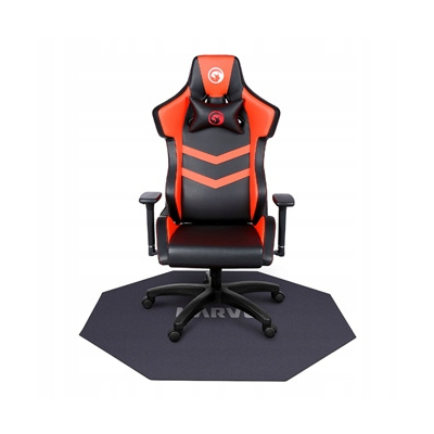 Dla gracza, mata pod fotel, Marvo, GM02, 1100 x 1100 x 2 mm, antypoślizgowa