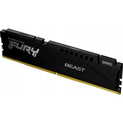 Pamięć DDR5 Fury Beast Black 16GB(1*16GB)/5600