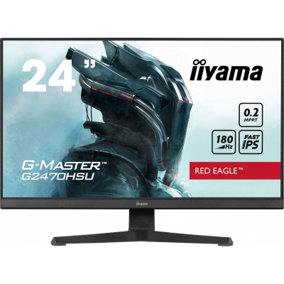 IIYAMA Monitor G-Master 23.8 cala G2470HSU-B6 0.2ms IPS DP HDMI 180Hz