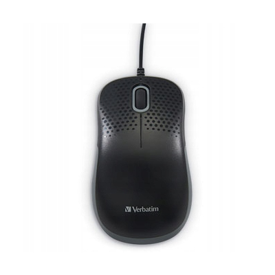 Verbatim 49024 Mysz przewodowa, czarna