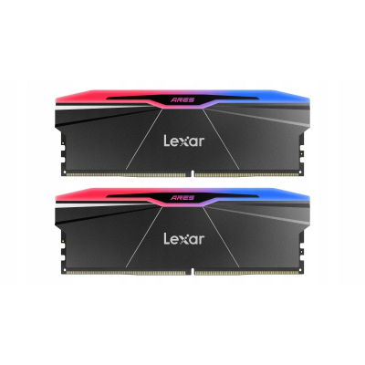 Lexar Pamięć do PC DDR5 ARES RGB 32GB(2*16GB)/8000 czarna