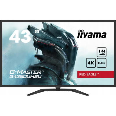 IIyama Monitor 43 cale G4380UHSU-B1 4K VA HDMI DP