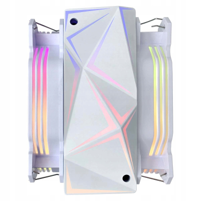 Rampage Octagon C60 Chłodzenie LGA1700/AM5 1800RPM 2 x120mm ARGB PWM