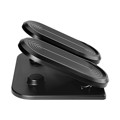 Powerton ERGO STEPPER Podstawa podnóżek ergonomiczny, czarny