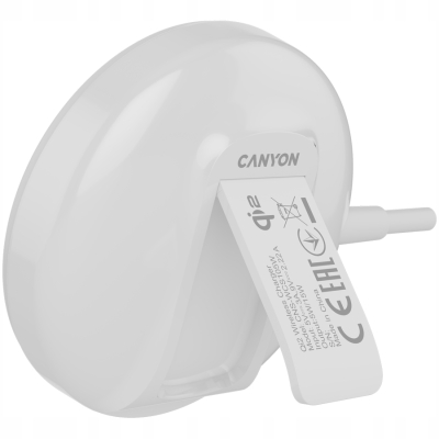 CANYON Ładowarka bezprzewodowa WS-105 15W Qi2 Biała