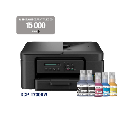 Drukarka wielofunkcyjna atramentowa (kolor) Brother DCP-T730DW