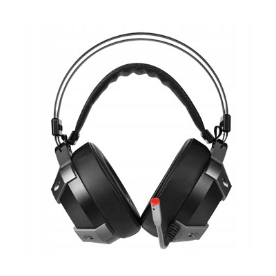 Marvo HG9015G słuchawki z mikrofonem, przewodowa, czarne, 7.1 virtual, USB