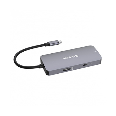 Verbatim USB (3.2) hub 5-port długość przewodu 15cm 1xUSB C 2xUSB A 1xHDMI