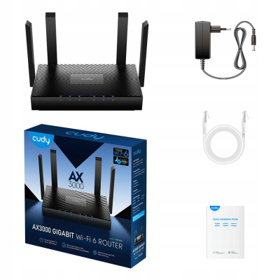 CUDY Router Mesh WR3000 Gigabit WiFi AX3000