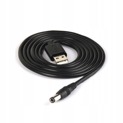 Unitek kabel zasilający USB - wtyk DC 5.5/2.5mm 9V