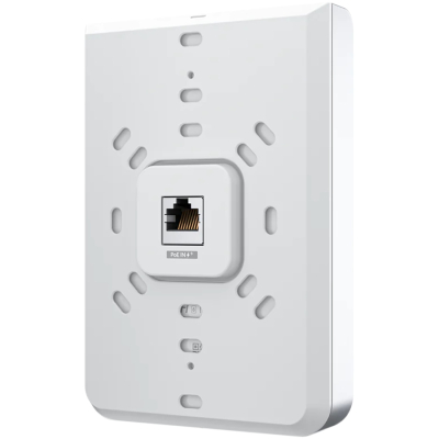 UBIQUITI UniFi U6 Access Point, In-Wall, Wi-Fi 6 AX5400 5x GE