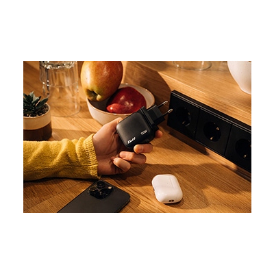 Verbatim Ładowarka GaN USB 3.0 USB C szara 70W, wymienne końcówki C,G,A