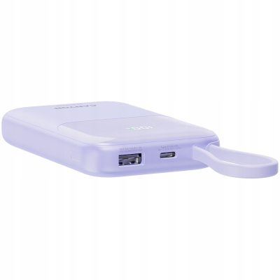 CANYON Power Bank OnPower 101 z kablem 10000 mAh PD22.5W Fiolet